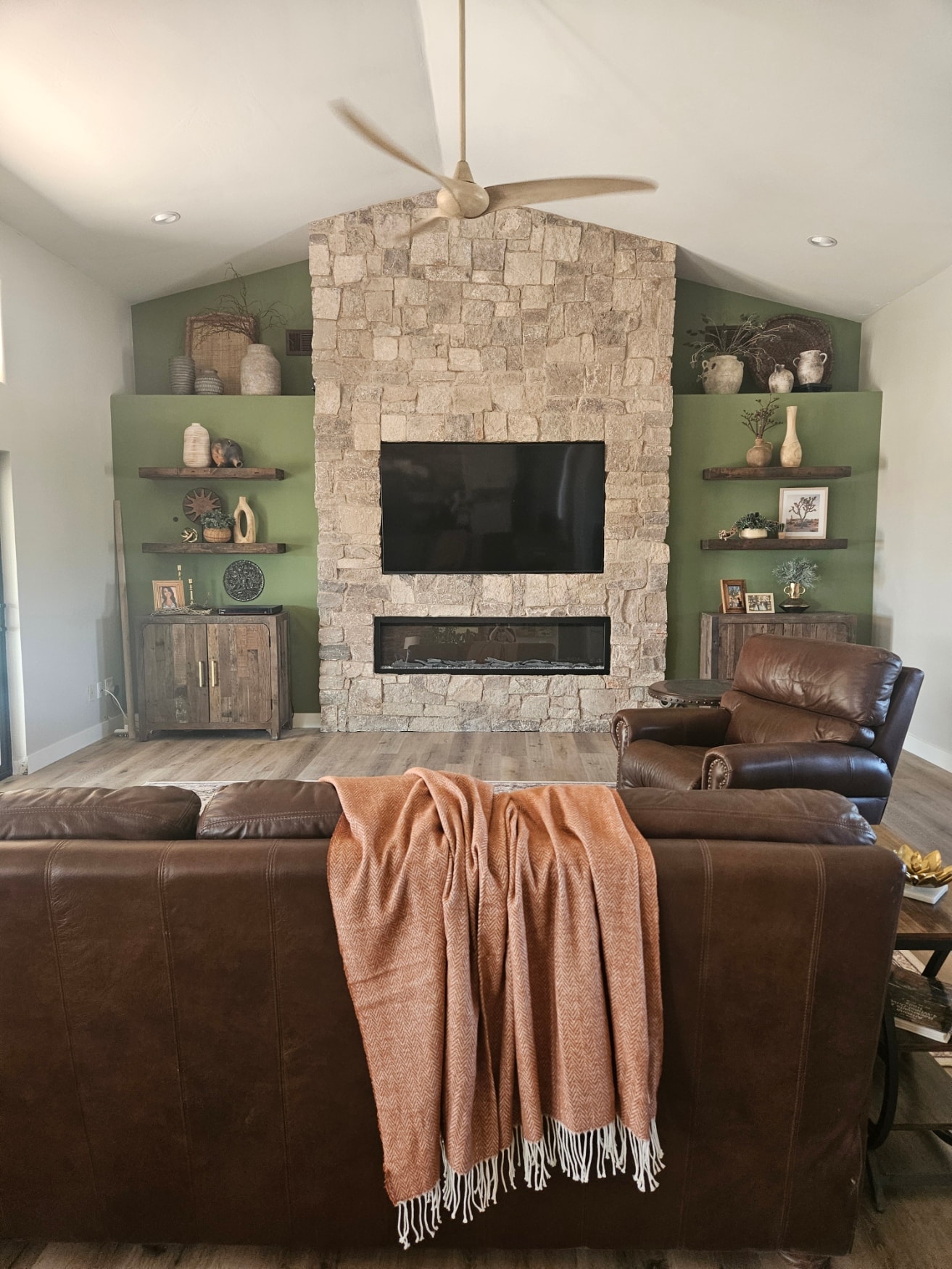 Custom stone countertop fabrication